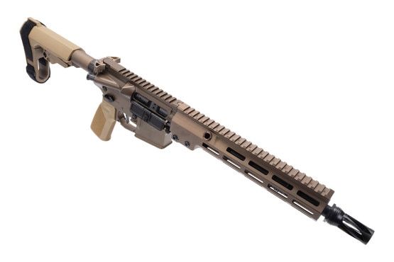 5.56 NATO AR-15 pistol with SBA3.
